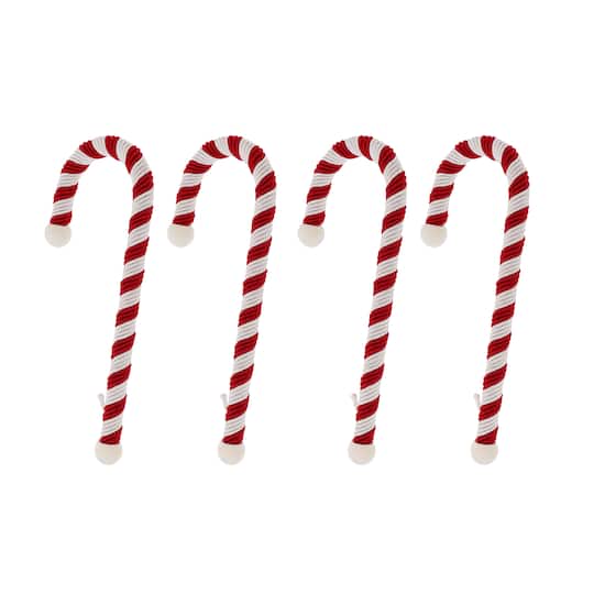Haute Decor Candy Cane Stocking Holder, 4ct.
